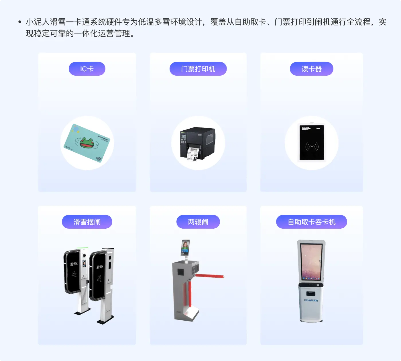 专业级硬件，极寒稳定运行