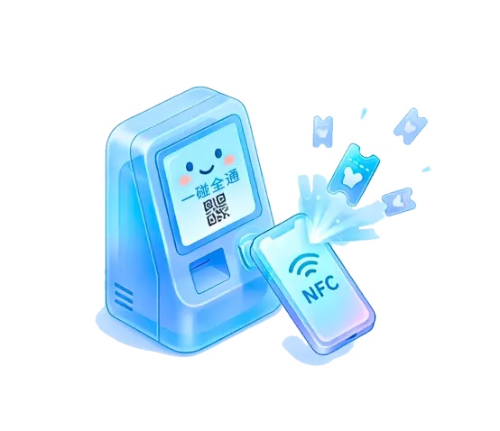 一碰全通,购票无忧