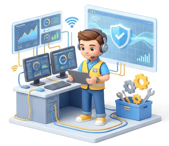 完善的服务保障体系