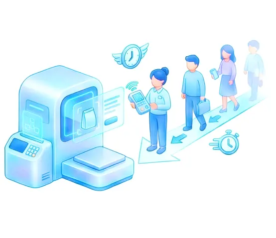 智能收银，告别排长龙